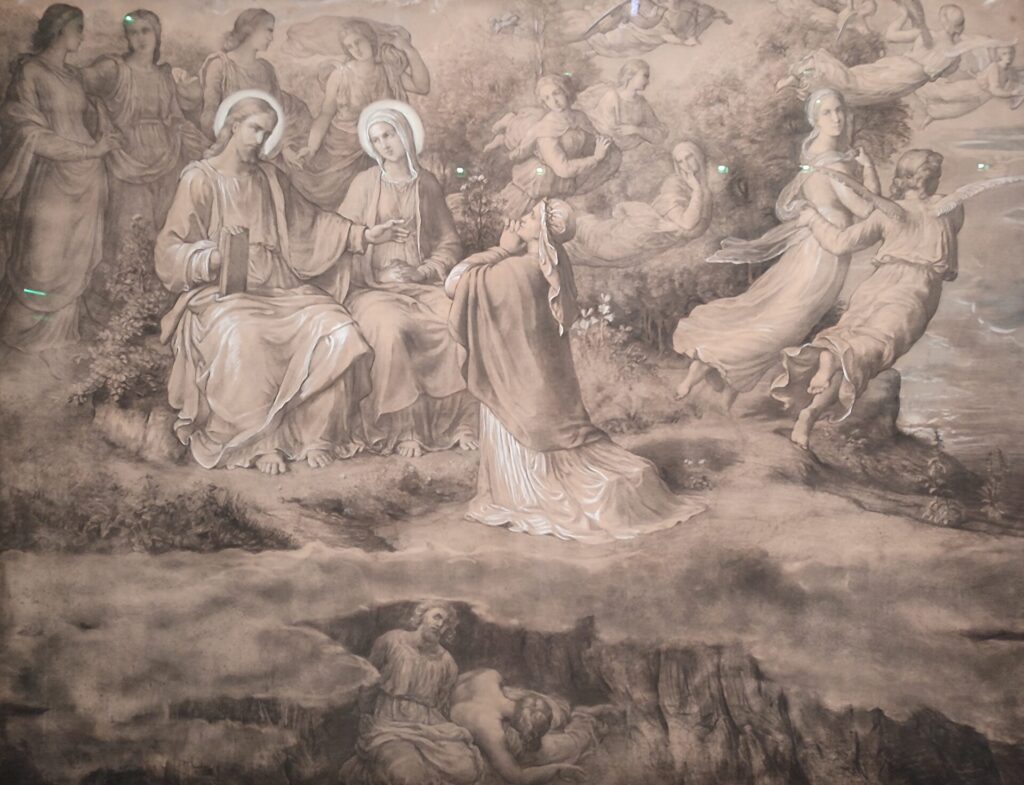 Intercession maternelle, XIV, Poème de l'âme, Louis Janmot, 1878-79