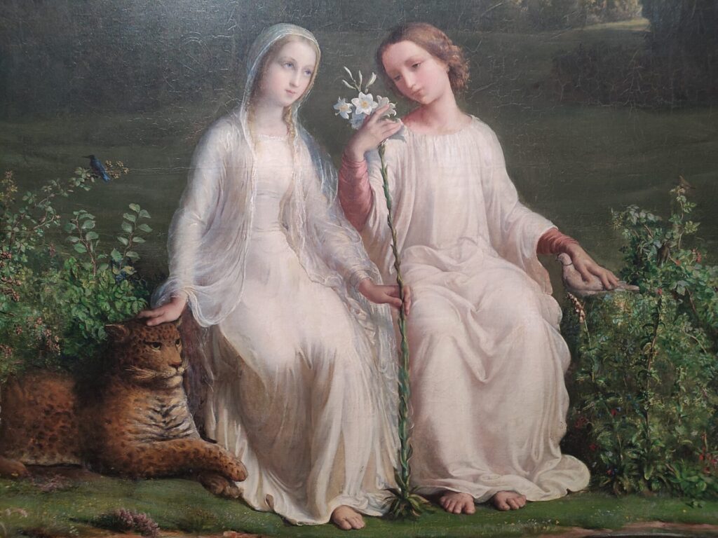 Virginitas, XI, Poème de l'âme, Louis Janmot, 1849-52