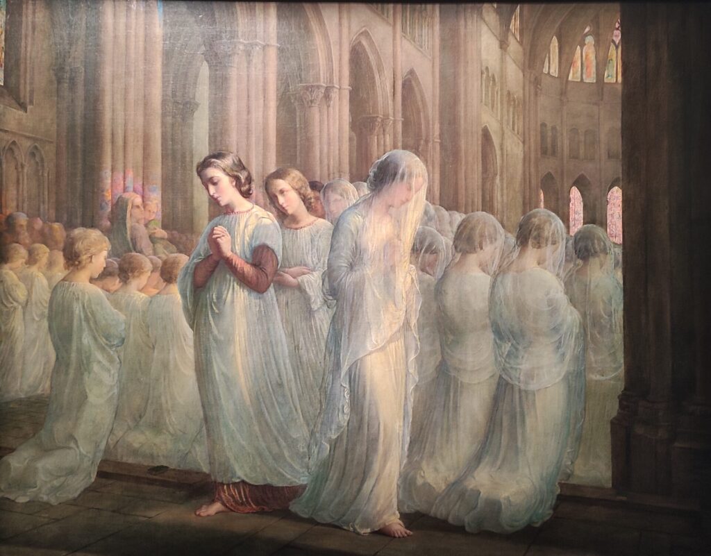 Première communion, X, Poème de l'âme, Louis Janmot, 1850