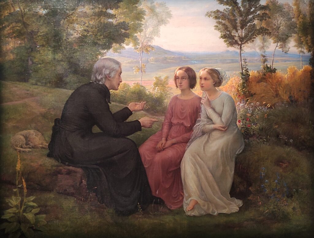 Le grain de blé, Poème de l'âme, IX, Louis Janmot, 1851