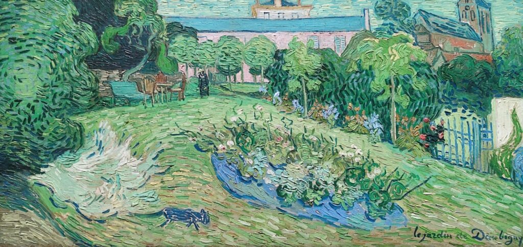 Le jardin de Daubigny, juillet 1890, huile sur toile, 54 x 101,5 cm