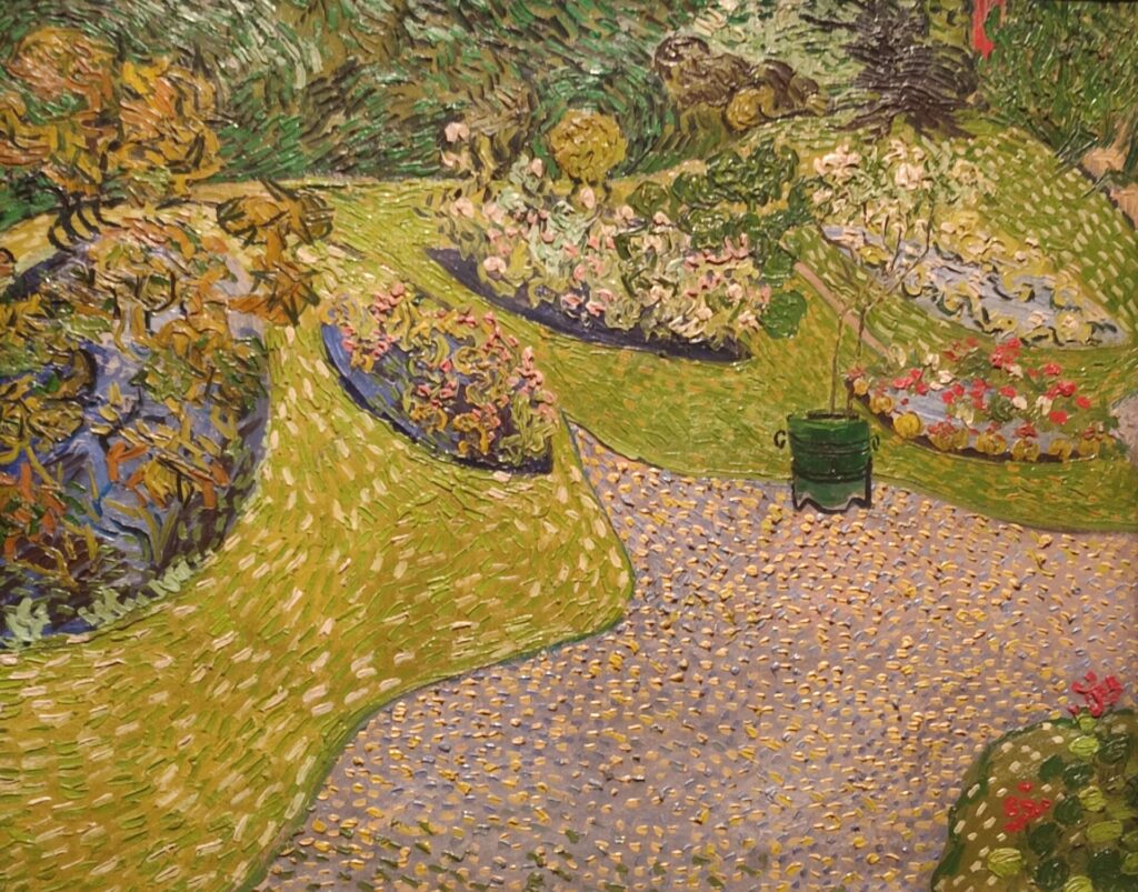 Jardin à Auvers sur Oise, juillet 1890, huile sur toile, 64 x 80 cm